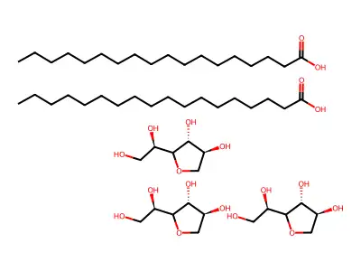 Sorbitan Sesquistearate structure