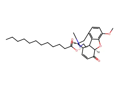 14-Lauroyloxycodeinone structure