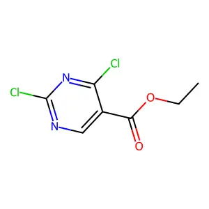 Ethyl 2,4-dichloropyrimidine-5-carboxylate structure