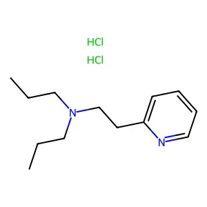 2-Pyridineethanamine, N,N-dipropyl-, dihydrochloride structure