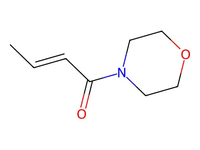 1-Morpholin-4-ylbut-2-en-1-one structure