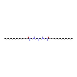 Octadecanamide, N,N'-[iminobis(2,1-ethanediylimino-2,1-ethanediyl)]bis- structure