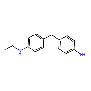 4-(4-Aminobenzyl)-N-ethylaniline structure