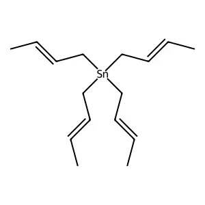 Tetra-2-buten-1-ylstannane structure