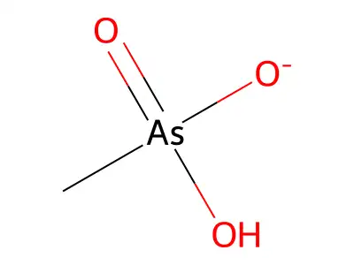Hydrogen methylarsonate structure
