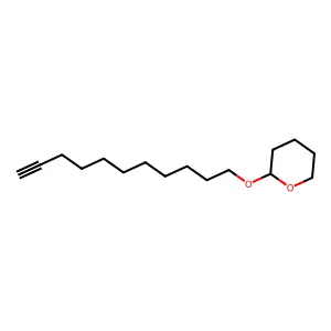 2H-Pyran, tetrahydro-2-(10-undecyn-1-yloxy)- structure