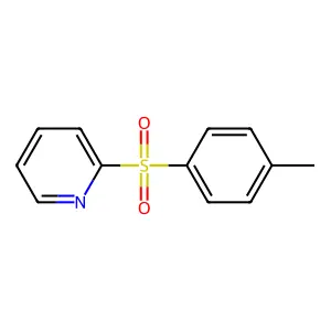 2-Pyridyl 4-methylphenyl sulfone structure