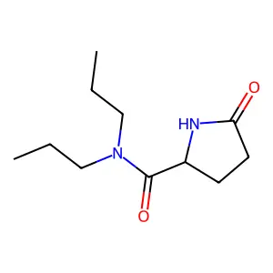 5-氧代-N,N-二丙基吡咯烷-2-甲酰胺 structure
