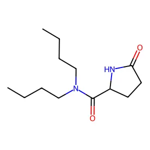 N,N-二丁基-5-氧代吡咯烷-2-甲酰胺 structure