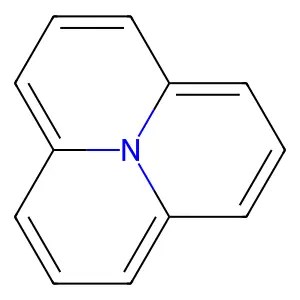 Pyrido(2,1,6-de)quinolizine structure