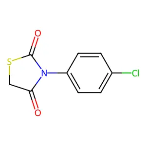 3-(4-Chlorophenyl)-1,3-thiazolidine-2,4-dione structure