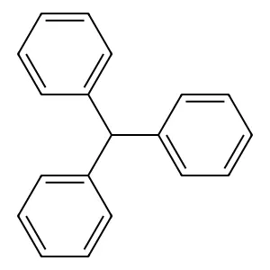 三苯甲烷 structure