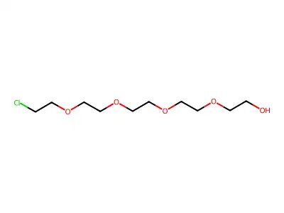 14-Chloro-3,6,9,12-tetraoxatetradecan-1-ol structure
