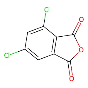 3,5-二氯邻苯二甲酸酐 structure