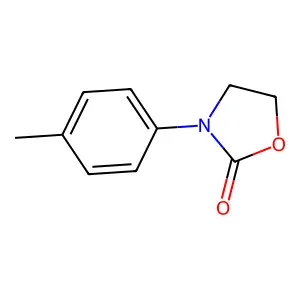 2-Oxo-3-(p-tolyl)-1,3-oxazolidine structure
