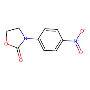3-(4-Nitrophenyl)-1,3-oxazolidin-2-one structure