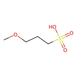 3-甲氧基丙烷-1-磺酸 structure