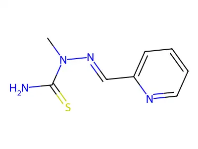 Hydrazinecarbothioamide,1-methyl-2-(2-pyridinylmethylene)- structure