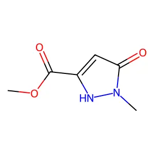 5-Hydroxy-1-methyl-1H-pyrazole-3-carboxylic acid methyl ester structure