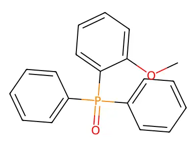 1-Diphenylphosphoryl-2-methoxybenzene structure
