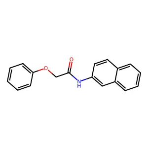 N-naphthalen-2-yl-2-phenoxyacetamide structure
