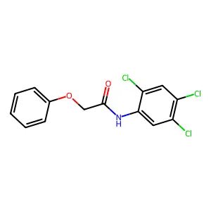 2-苯氧基-N-(2,4,5-三氯苯基)乙酰胺 structure