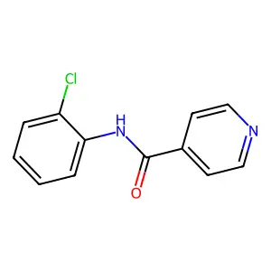 N-(2-chlorophenyl)pyridine-4-carboxamide structure