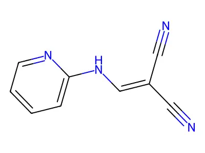 Propanedinitrile, [(2-pyridinylamino)methylene]- structure