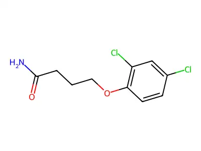 4-(2,4-Dichlorophenoxy)butanamide structure