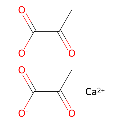 Calcium pyruvate structure