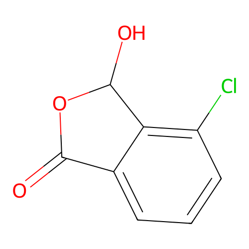 4-chloro-3-hydroxy-3H-isobenzofuran-1-one structure