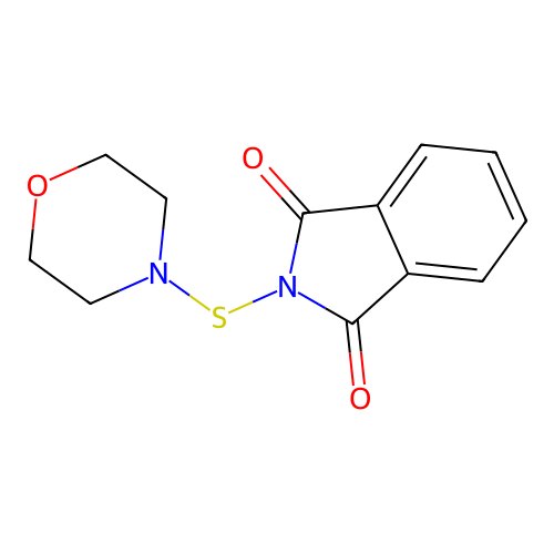N-Phthalimidothiomorpholine structure