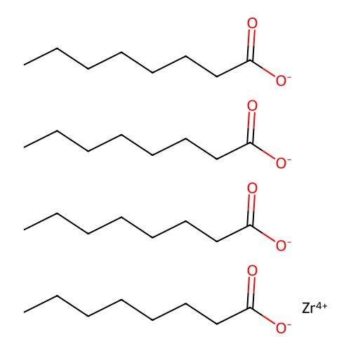 Zirconium octanoate structure