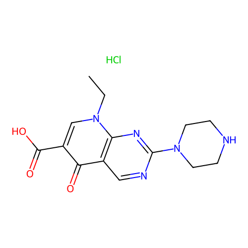 C14H17N5O3.xClH structure