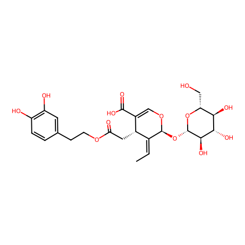 Demethyloleuropein structure