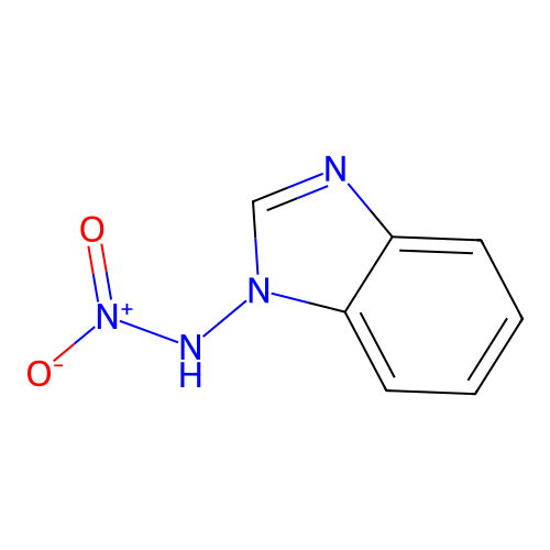 N-(benzimidazol-1-yl)nitramide structure