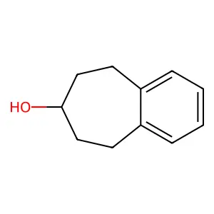 6,7,8,9-tetrahydro-5H-benzo[7]annulen-7-ol structure