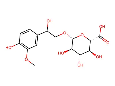 Mhpg glucuronide structure