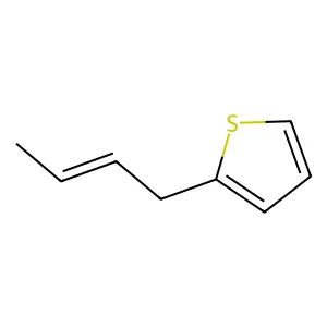 2-But-2-enylthiophene structure