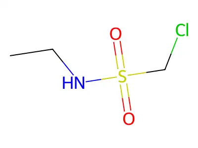 Methanesulfonamide, 1-chloro-N-ethyl- structure