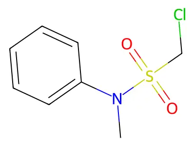 1-Chloro-N-methyl-N-phenylmethanesulfonamide structure