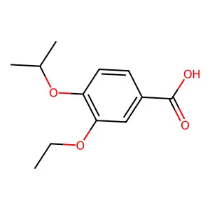 3-Ethoxy-4-isopropoxybenzoic acid structure
