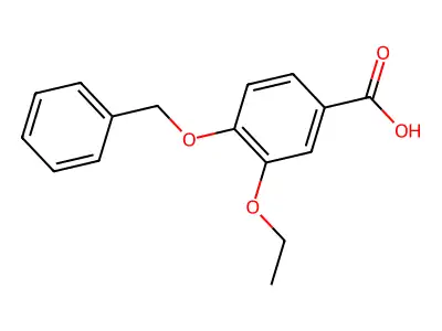 4-(Benzyloxy)-3-ethoxybenzoic acid structure