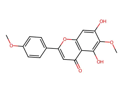 柳穿鱼黄素 structure