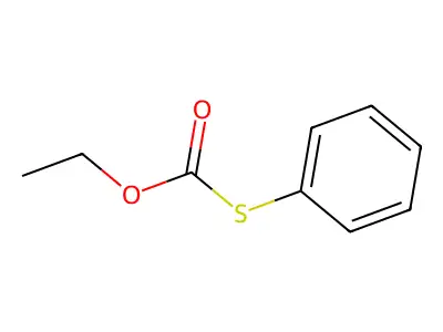Ethyl phenylsulfanylformate structure