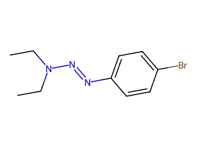 1-Triazene, 1-(4-bromophenyl)-3,3-diethyl- structure