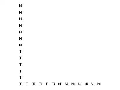 Nitinol structure