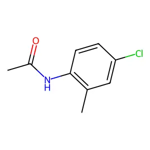 4-Chloro-2-methylacetanilide structure
