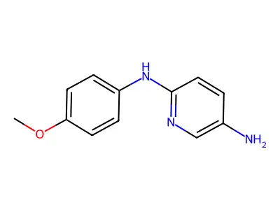 N2-(4-Methoxyphenyl)-2,5-pyridinediamine structure