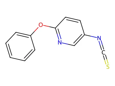 6-Phenoxy-3-pyridinyl isothiocyanate structure